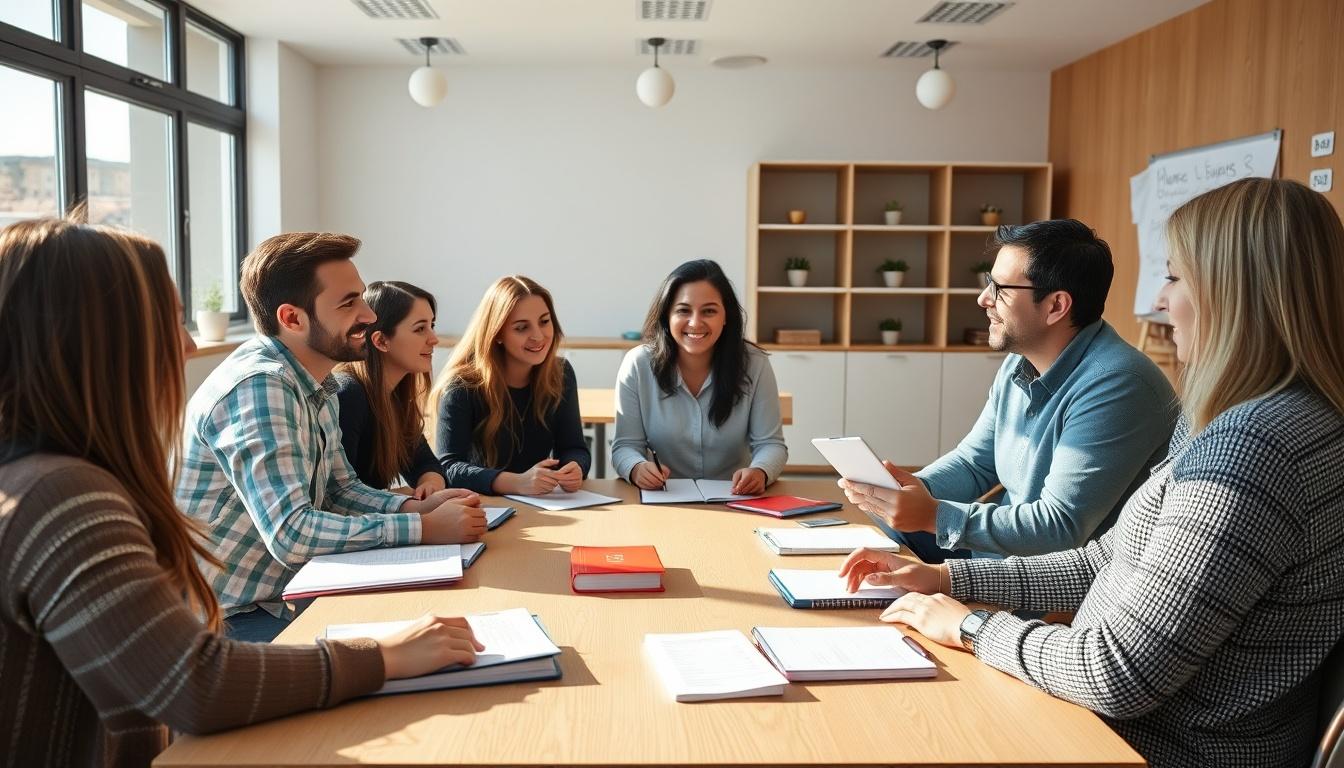 Learn in a small group